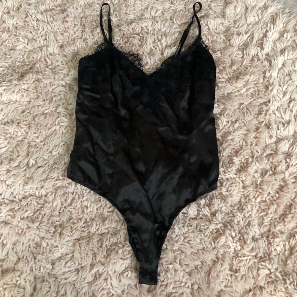 PrettyLittleThing silk body suit